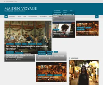 Maidenvoyagetravel.com(Maiden Voyage) Screenshot