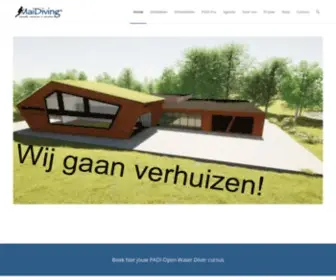 Maidiving.nl(Home) Screenshot