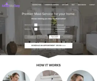 Maidmd.com(House Cleaning Services Raleigh NC) Screenshot