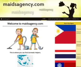 Maidsagency.com(Index) Screenshot