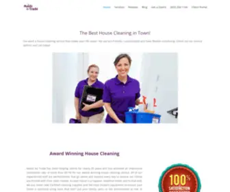Maidsbytrade.com(House Cleaning & Maid Services) Screenshot