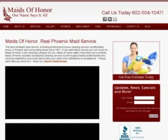 Maidservicephoenix.net(Maid Services Phoenix Arizona) Screenshot