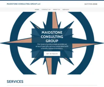 Maidstonecg.com(Maidstone Consulting Group LLC) Screenshot