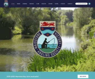 Maidstonevictoryanglingsociety.com(Maidstone Victory Angling Society has a wide variety of waters in the Maidstone area to cater for most types of fishing) Screenshot