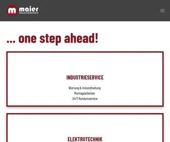 Maier-Service.net(Maier Industrieservice) Screenshot