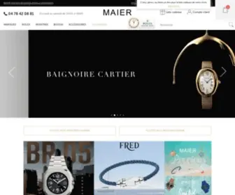 Maier.fr(Bijouterie horlogerie MAIER) Screenshot