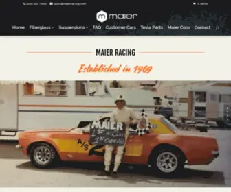 Maierracing.com(Maier Racing) Screenshot