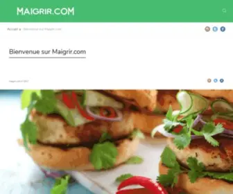 Maigrir.com(Perdre du poids) Screenshot