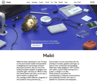 Maikii.com(Chiavette USB personalizzate a prezzi di fabbrica) Screenshot