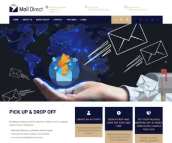 Mail-Direct.ca(Logistic) Screenshot