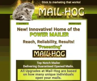 Mail-HOG.com(Viral List Builder) Screenshot