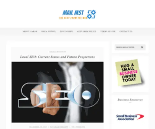 Mail-MST.com(Mail MST) Screenshot