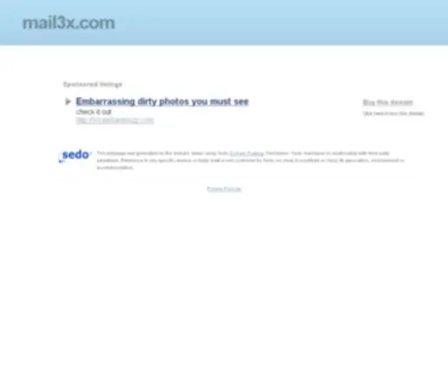 Mail3X.com(Mail3X) Screenshot