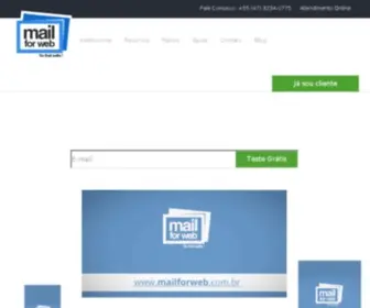 Mail4Web.com.br(Mail marketing) Screenshot