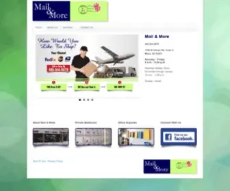 Mailandmoremesa.com(Mailandmoremesa) Screenshot