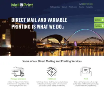 Mailandprint.co.uk(Direct Mail) Screenshot