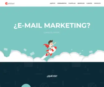 Mailblast.mx(MailBlast) Screenshot