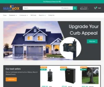 Mailboxempire.com(Mailboxes for Sale) Screenshot