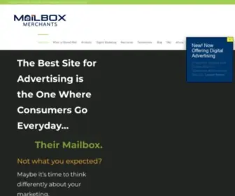 Mailboxmerchants.com(Grow Your Business with Affordable Direct Mail Advertising) Screenshot