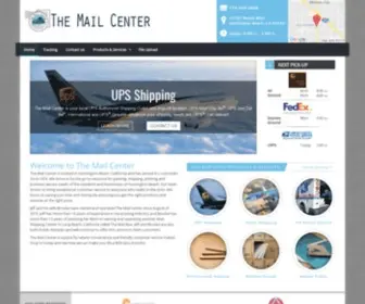 Mailcenterhb.com(Packing, Shipping, Mailing) Screenshot