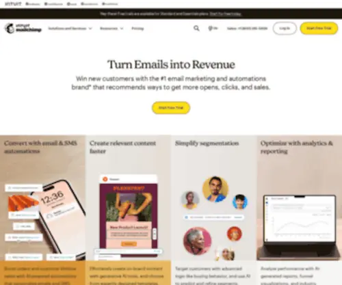 Mailchimp.com(Marketing, Automation & Email Platform) Screenshot