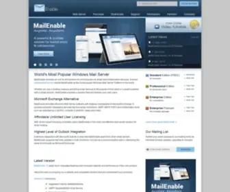 Mailenablecorp.com(Windows Mail Server) Screenshot