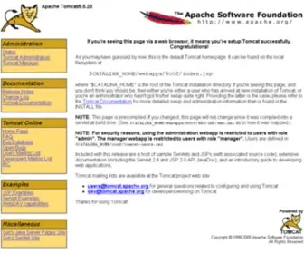 Mailer08.net(Apache Tomcat/5.5.23) Screenshot