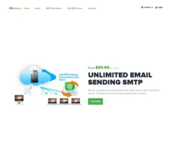 Mailercore.com(Email Server) Screenshot