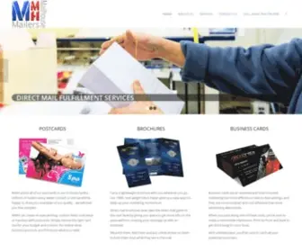 Mailersmailhouse.com(A Direct Mail & Print Production company located in Fort Lauderdale) Screenshot