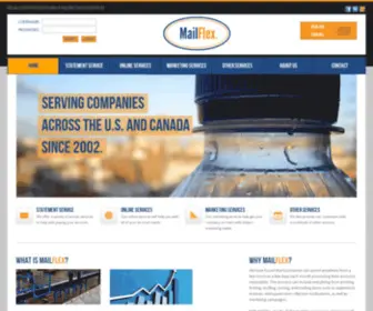 Mailflex.biz(A Full Customer Billing Service for U.S) Screenshot