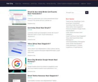 Mailgiris.net(Mail Giriş) Screenshot