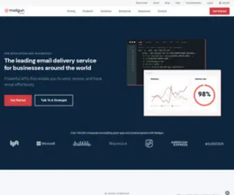 Mailgun.com(Transactional Email API Service For Developers) Screenshot