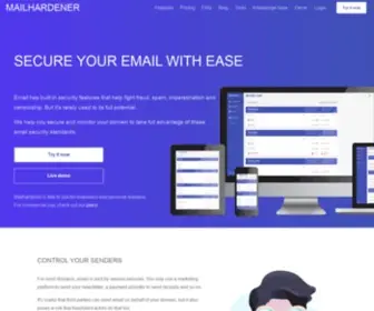 Mailhardener.com(Email) Screenshot