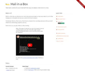 Mailinabox.email(Mail-in-a) Screenshot