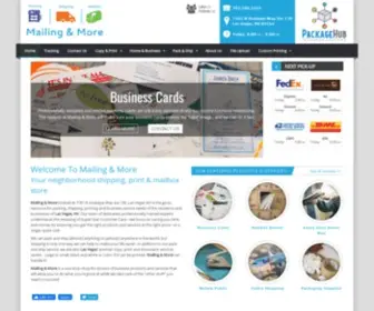 Mailing-More.com(Packing, Shipping, Mailing) Screenshot