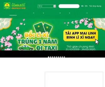 Mailinh.vn(Mai Linh Group) Screenshot