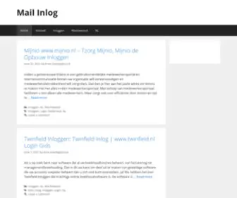 Mailinlog.nl(Mail Inlog) Screenshot