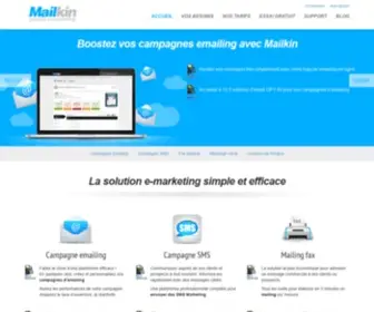 Mailkin.com(Solution emailing) Screenshot