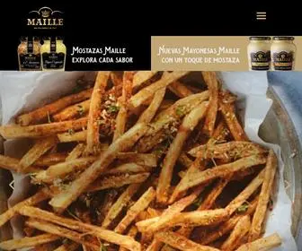 Maille.com.es(Salsas y Mostazas Gourmet) Screenshot