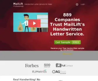 Maillift.com(Maillift) Screenshot