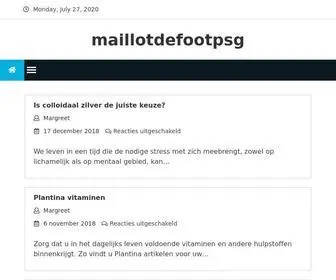 Maillotdefootpsg.eu(maillotdefootpsg) Screenshot