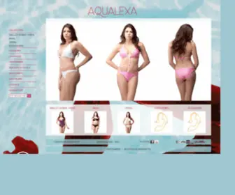 Maillots-Bain-Aqualexa.com(Maillots de bain Aqualexa pour les femmes qui aiment être à la mode à la plage et à la piscine) Screenshot