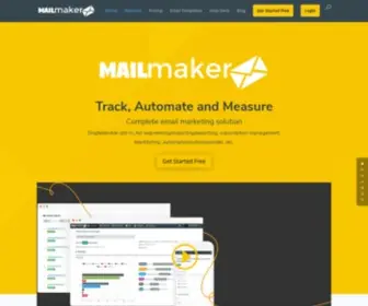 Mailmaker.net(Email marketing solution) Screenshot