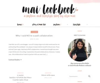 Mailookbook.com(A Lifestyle & Fashion blog by Elsa Mai) Screenshot