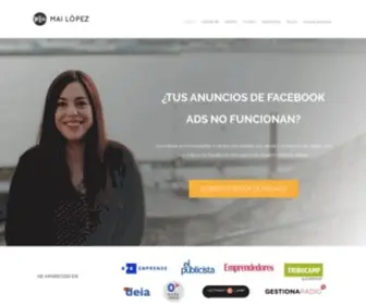 Mailopez.com(Mai López) Screenshot