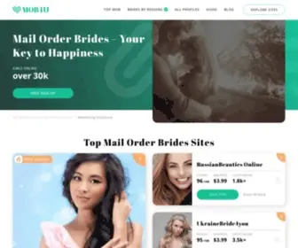 Mailorderbrides4U.com(Find A Mail Order Girlfriend) Screenshot