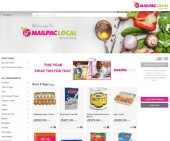 MailpacGrocery.com(Grocery Mailpac) Screenshot