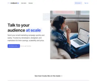 Mailpost.io(Email Marketing Software) Screenshot