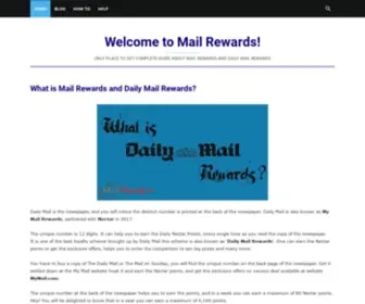 Mailrewards.uk(Mail Rewards) Screenshot