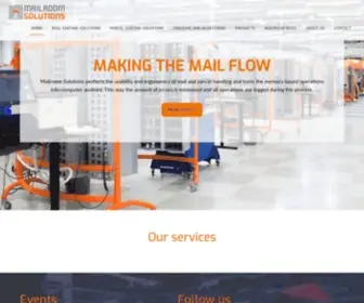 Mailroomsolutions.com(Mailroom Solutions) Screenshot